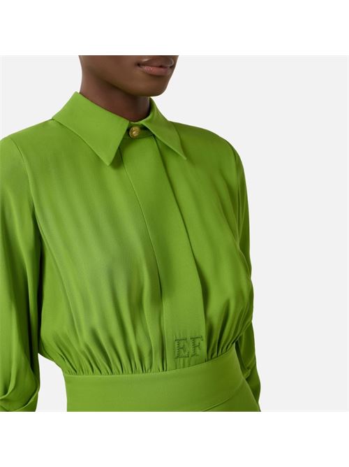 Abito in georgette di viscosa ELISABETTA FRANCHI | AB92361E2.EV3